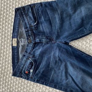 Hudson May Mid Rise Skinny Jeans